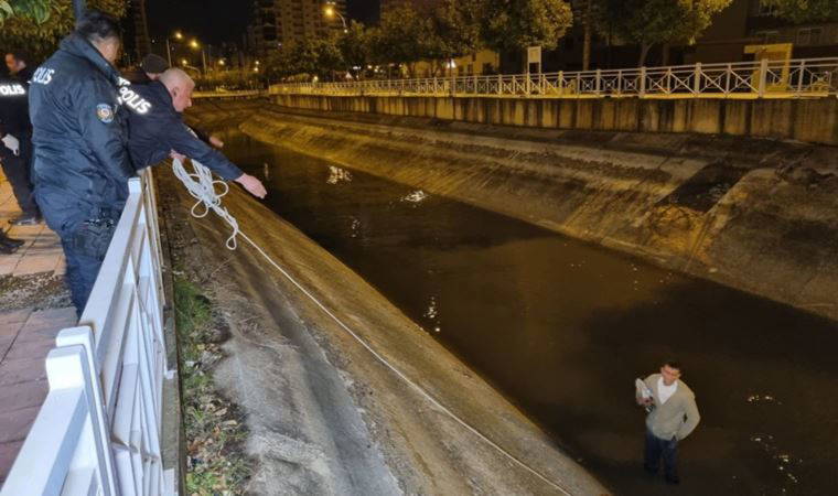 Bekçilerden kurtulmak için her şeyi denedi! Sulama kanalına girdi, intihara kalkıştı...