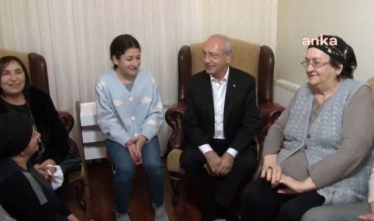 Kılıçdaroğlu'ndan ortaokul öğrencisine ziyaret