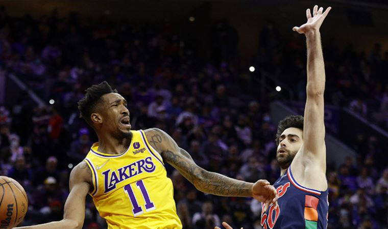NBA'de Furkanlı 76ers, Lakers'ı rahat yendi