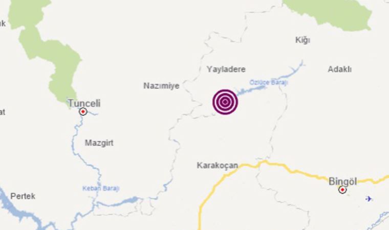 Bingöl'de deprem