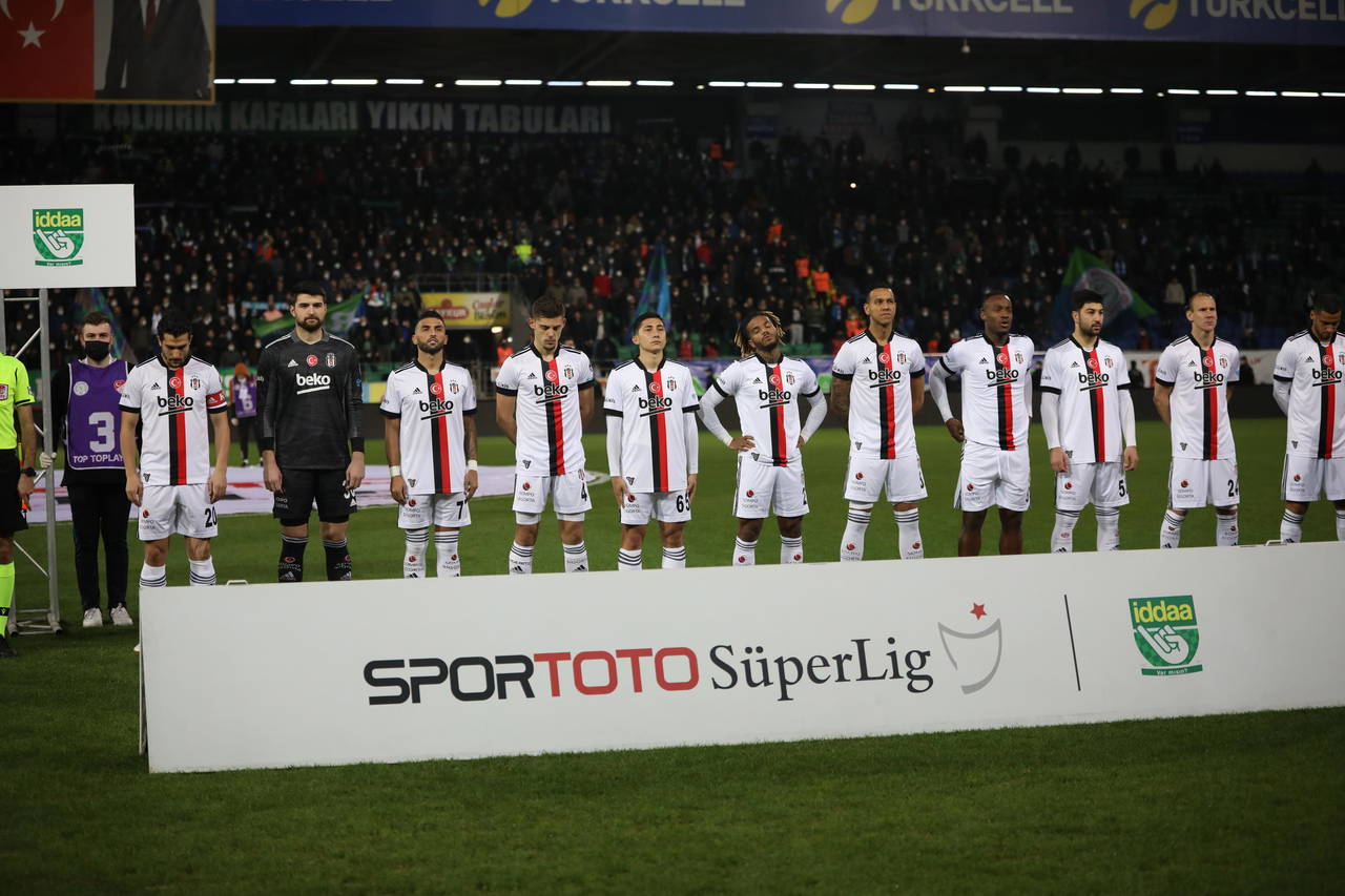 Rizespor ile Beşiktaş yenişemedi! Çaykur Rizespor 2-2 Beşiktaş