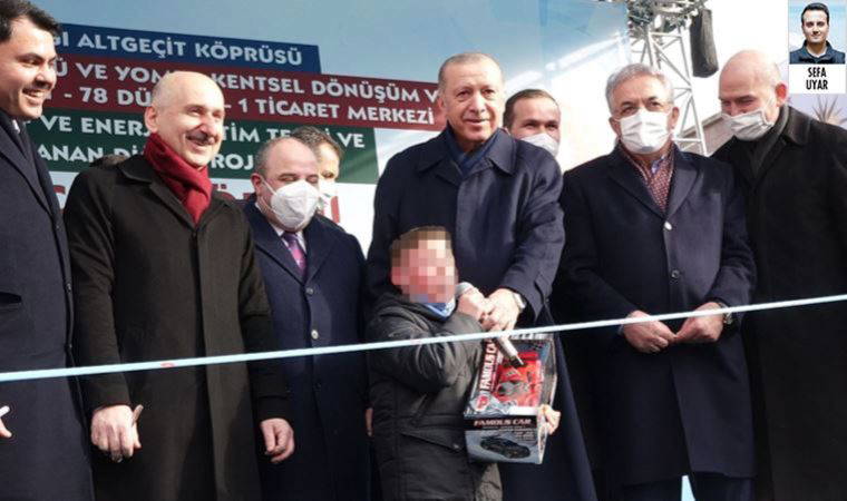 Kürsüye çocuk çıkaran Erdoğan’ın tüketmediği değer kalmadı