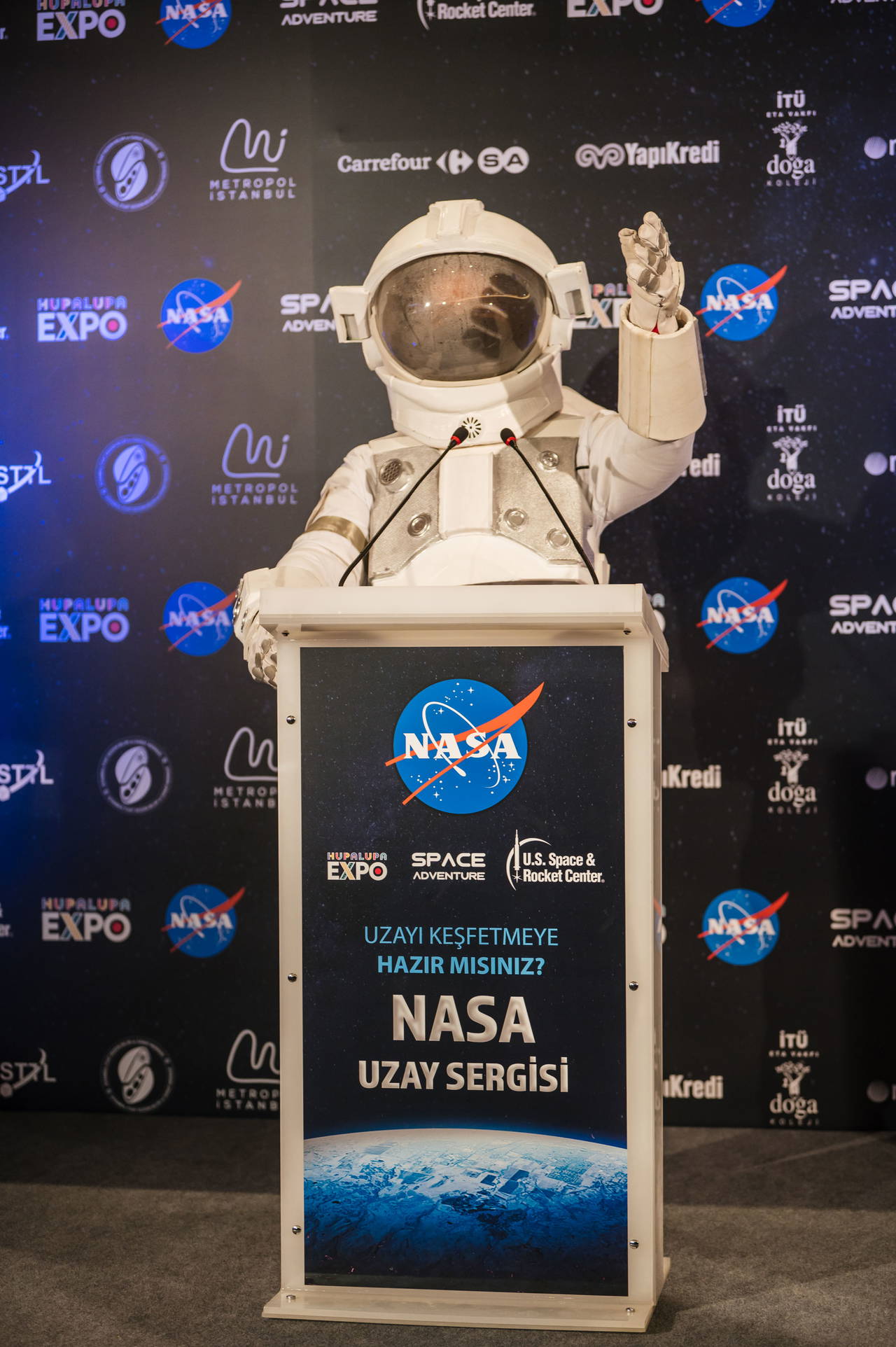 NASA Uzay Sergisi 13 Mart’a kadar uzatıldı