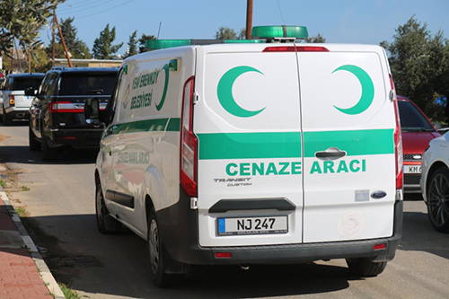 Halil Falyalı'nın cenazesinden dikkat çeken kareler