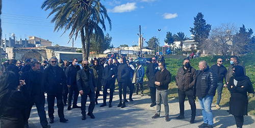 Halil Falyalı'nın cenazesinden dikkat çeken kareler