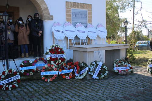 Halil Falyalı'nın cenazesinden dikkat çeken kareler