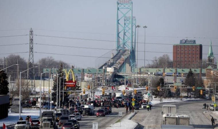 Kanada Başbakanı Trudeau: Kamyoncuların eylemi kabul edilemez