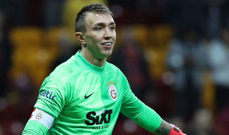 Galatasaray'da Fernando Muslera sevinci yaşanıyor