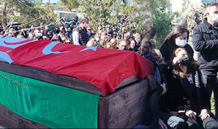 Halil Falyalı'nın cenazesinden dikkat çeken kareler