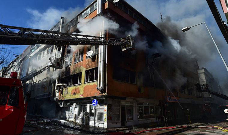 Son dakika: Güngören'de yangın ve patlama