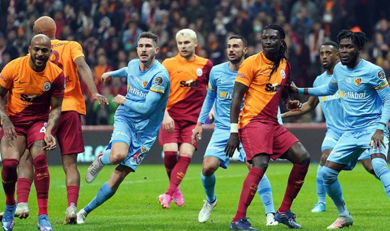 Galatasaray, evinde Kayserispor ile berabere kaldı! Galatasaray 1-1 Kayserispor