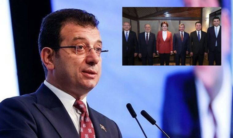 6 parti liderinin zirvesine Ekrem İmamoğlu'ndan yorum
