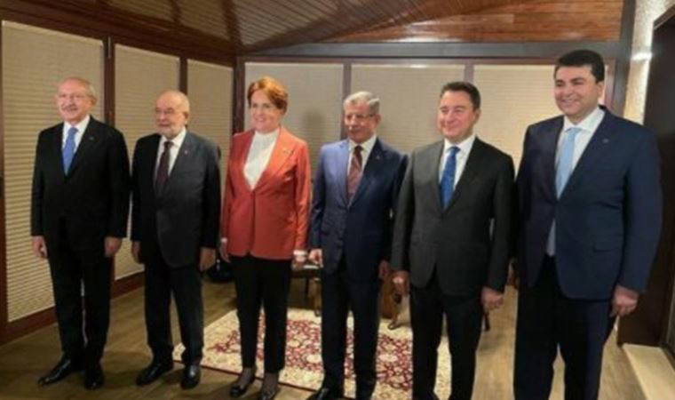 Bir araya gelen 6 liderden yeni paylaşımlar