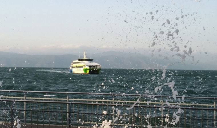 Bursa-İstanbul deniz otobüsü seferleri iptal edildi
