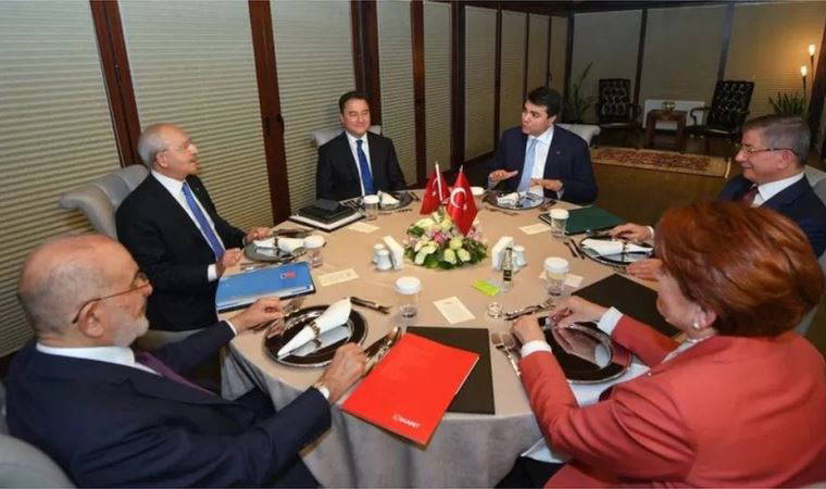 6 muhalefet liderinin buluşması: İttifak için Seçim Yasası değişikliği beklenecek