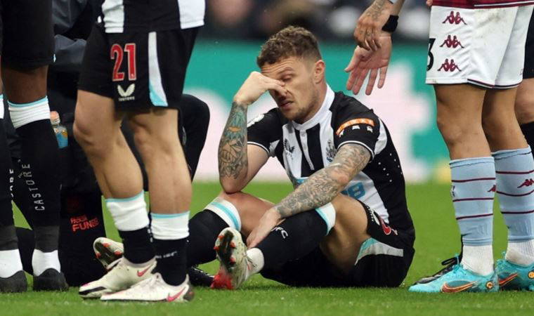 Newcastle United'ın futbolcusu Kieran Trippier'in sakatlık durumu açıklandı