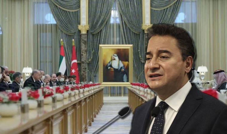 Babacan'dan Erdoğan'a BAE çağrısı: 'Mesele paraysa açıklasın'