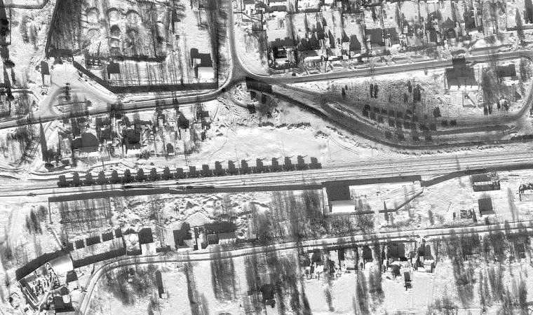 Uydu görüntüleri paylaşıldı: Ukrayna sınırında askeri hareketlilik