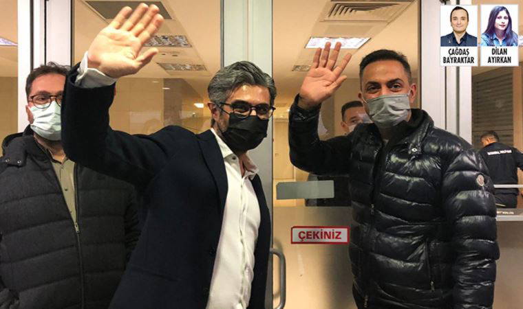 Gazetemiz yazarı Barış Pehlivan ve gazeteci Murat Ağırel serbest bırakıldı