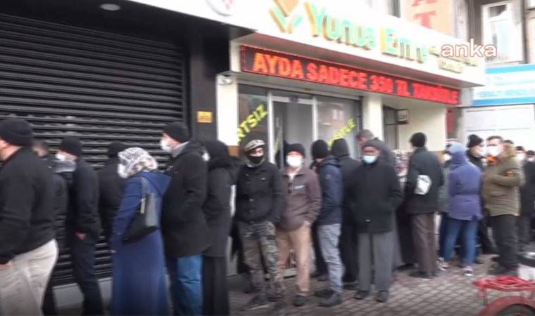 Konya'da yağ kuyruğunda bekleyen yurttaşlar isyan etti: 'Halk uzaya çıkıyor'