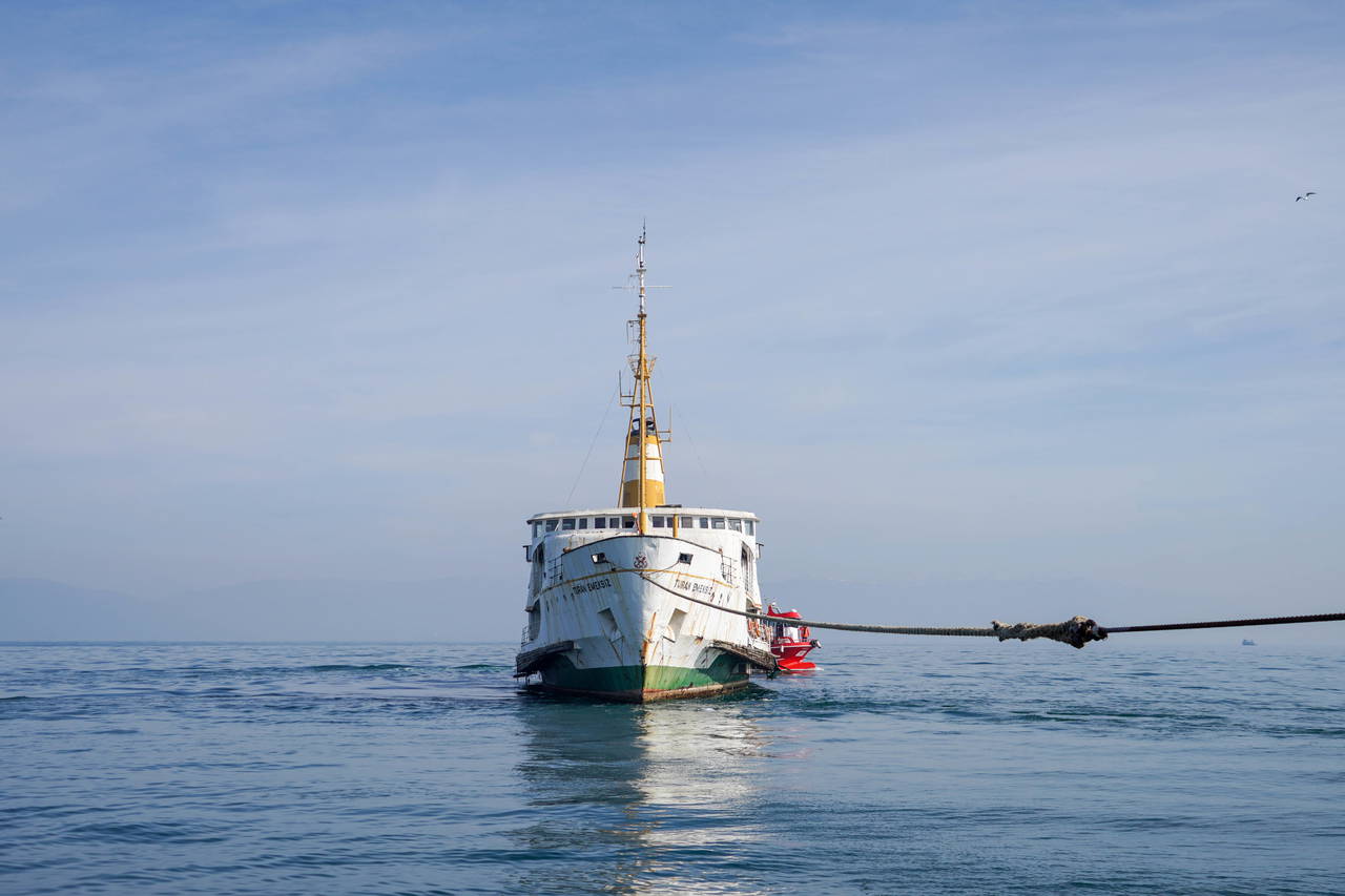 Turan Emeksiz Vapuru evine döndü