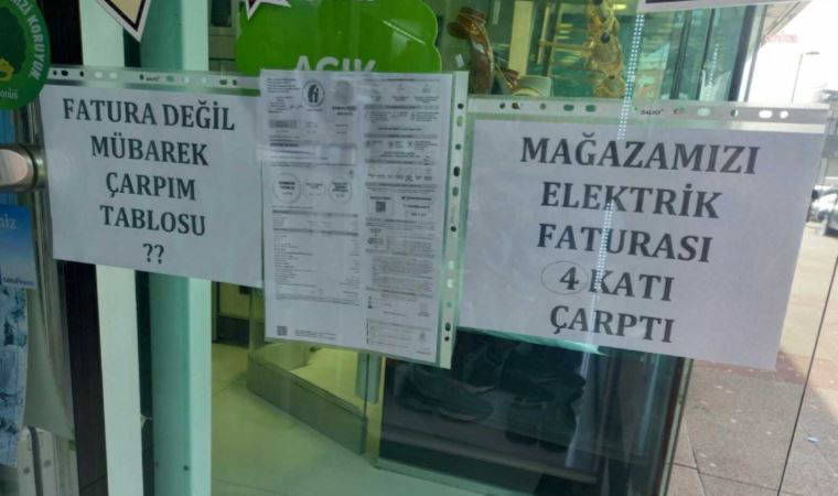 Esnaftan elektrik zammına tepki: Fatura değil mübarek çarpım tablosu