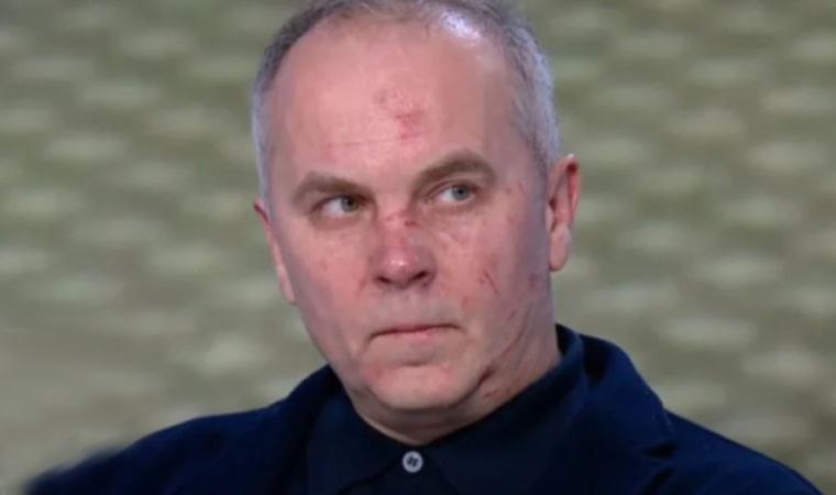 Ukraynalı gazeteci canlı yayında Rusya yanlısı milletvekiline saldırıda bulundu