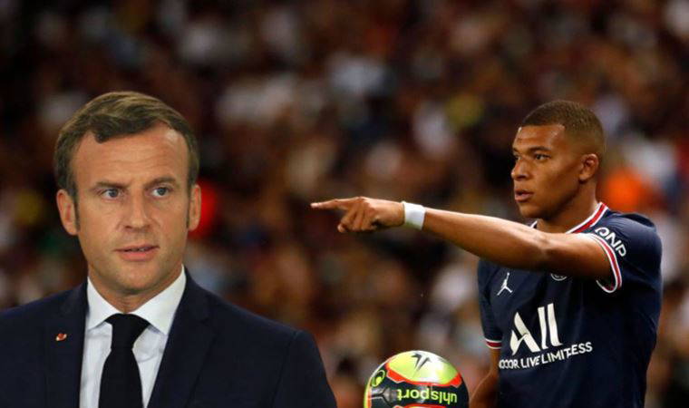Kylian Mbappe için Fransa Cumhurbaşkanı Macron devreye girdi