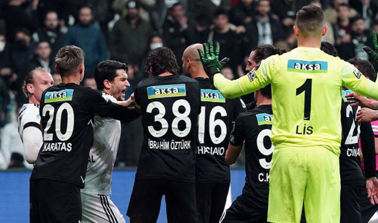 Beşiktaş Altay maçında tartışılan pozisyon maça damga vurdu