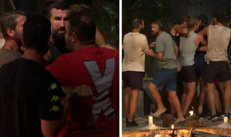 Survivor'da yumruklu kavga: Hikmet ve Yasin birbirine girdi, 'Görüntüleri yayınlayamıyoruz' denildi