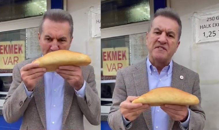 Mustafa Sarıgül bu kez de ekmek kuyruğunda