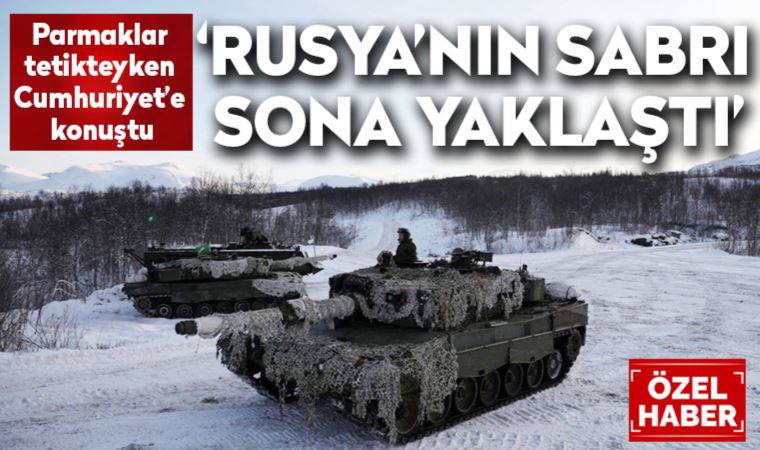 Rusya Federasyonu Ankara Büyükelçisi Aleksei Erkhov, parmaklar tetikteyken Cumhuriyet’e konuştu: 'Rusya’nın sabrı sona yaklaştı'