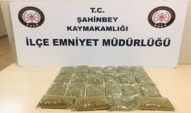 Gaziantep’te uyuşturucu tacirine suçüstü