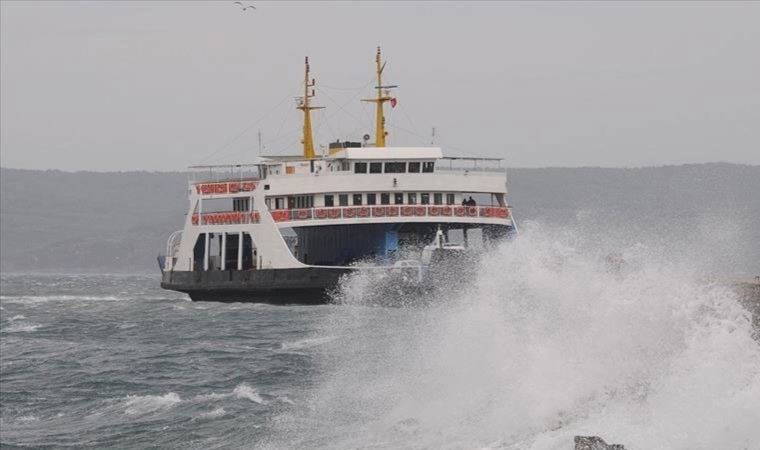 Bozcaada ve Gökçeada seferlerine ‘fırtına’ engeli