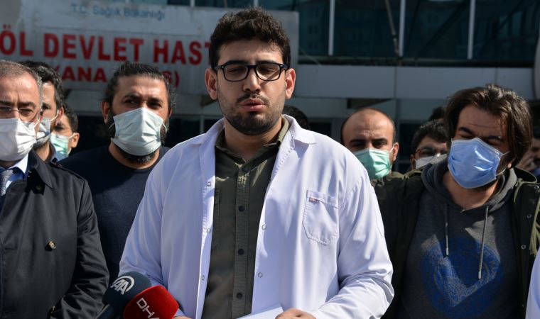 Doktoru darbeden babayla oğlu gözaltına alındı