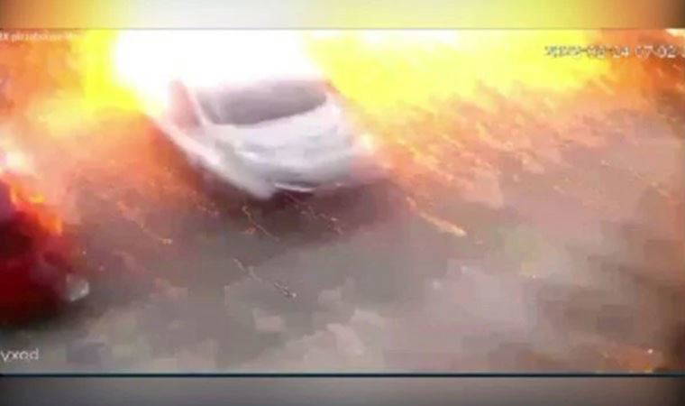 Ukrayna'dan feci görüntüler: Sivil yurttaş füzenin hedefi oldu