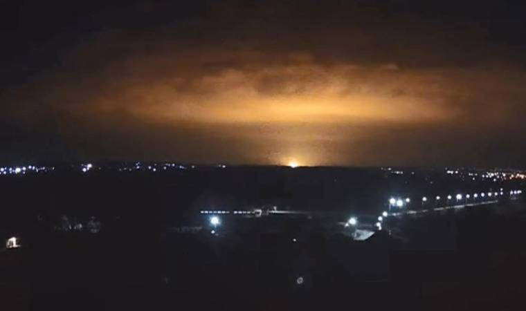 Ukrayna'nın Kharkiv yakınlarında şiddetli patlama