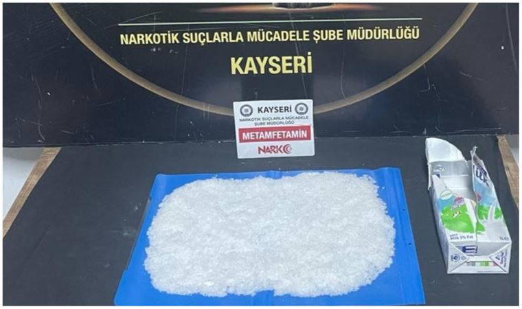 Süt kutusunda uyuşturucu ticareti