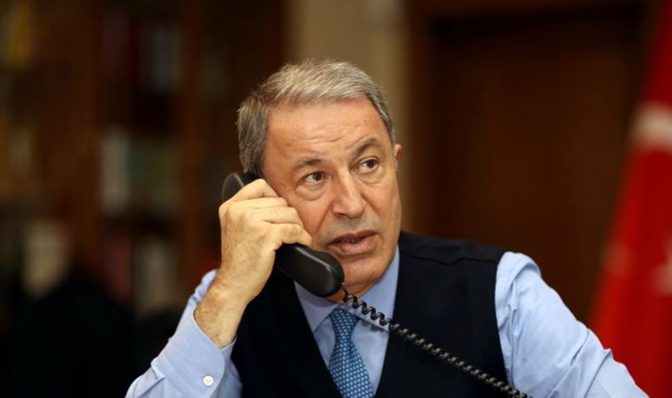 Hulusi Akar, İngiliz mevkidaşı Ben Wallace ile telefon görüşmesi yaptı