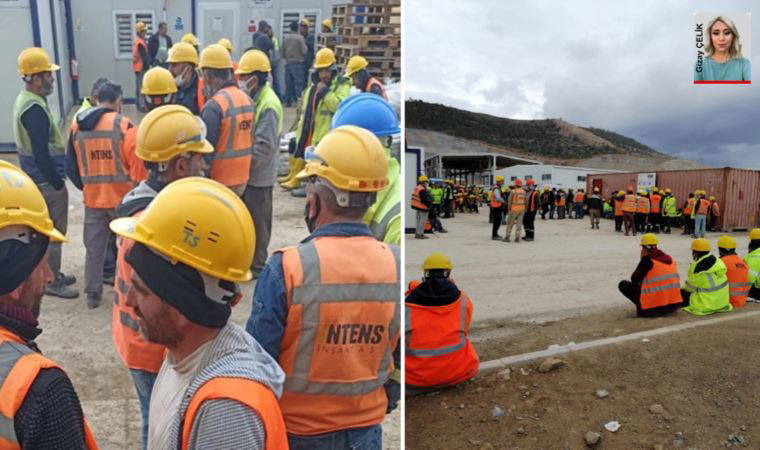 Akkuyu'da işçiler ayakta: