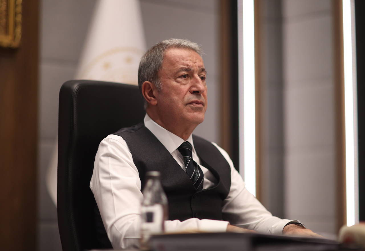 Bakan Hulusi Akar'dan komutanlarla toplantı (28 Şubat 2022)
