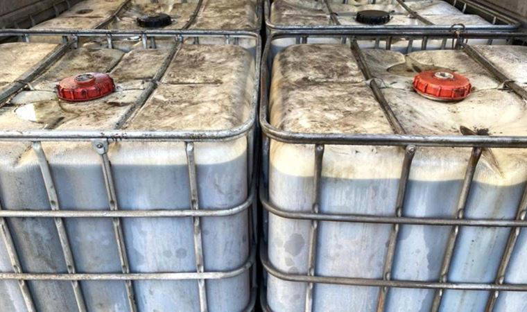 12 ton kaçak akaryakıt ele geçirildi