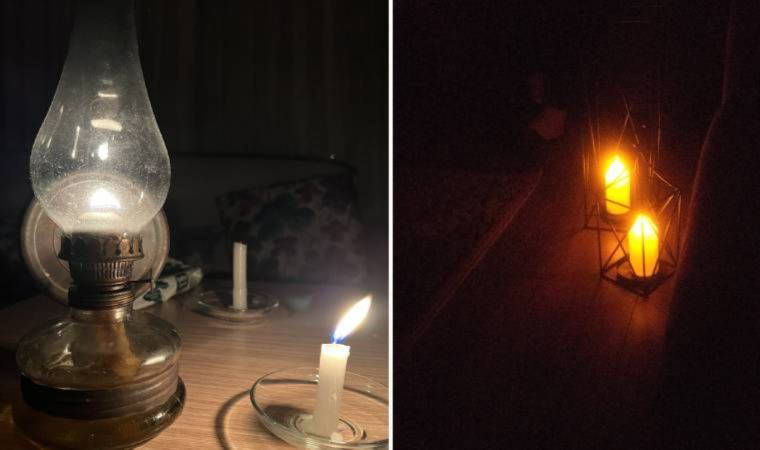 Isparta'da dondurucu soğukta elektrik kesintisi