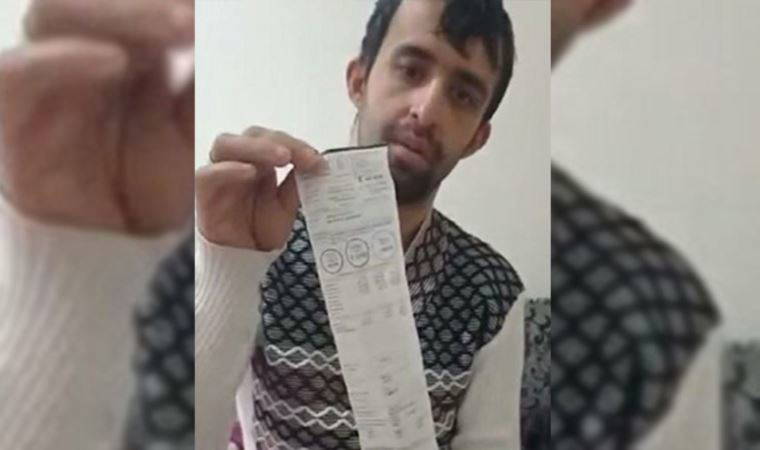 İsyan etti... Aldığı engelli maaşı elektrik faturasını ödemeye yetmedi