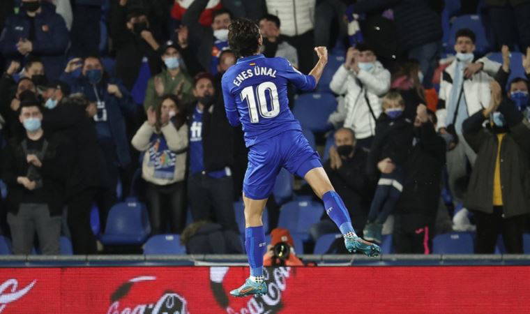 Enes Ünal attı Getafe kazandı