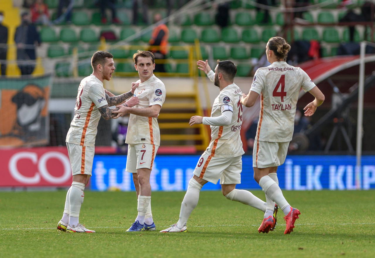 Alanyaspor ile Galatasaray berabere kaldı! | Alanyaspor 1-1 Galatasaray