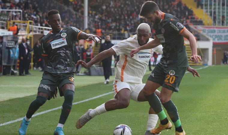 Alanyaspor ile Galatasaray berabere kaldı! | Alanyaspor 1-1 Galatasaray