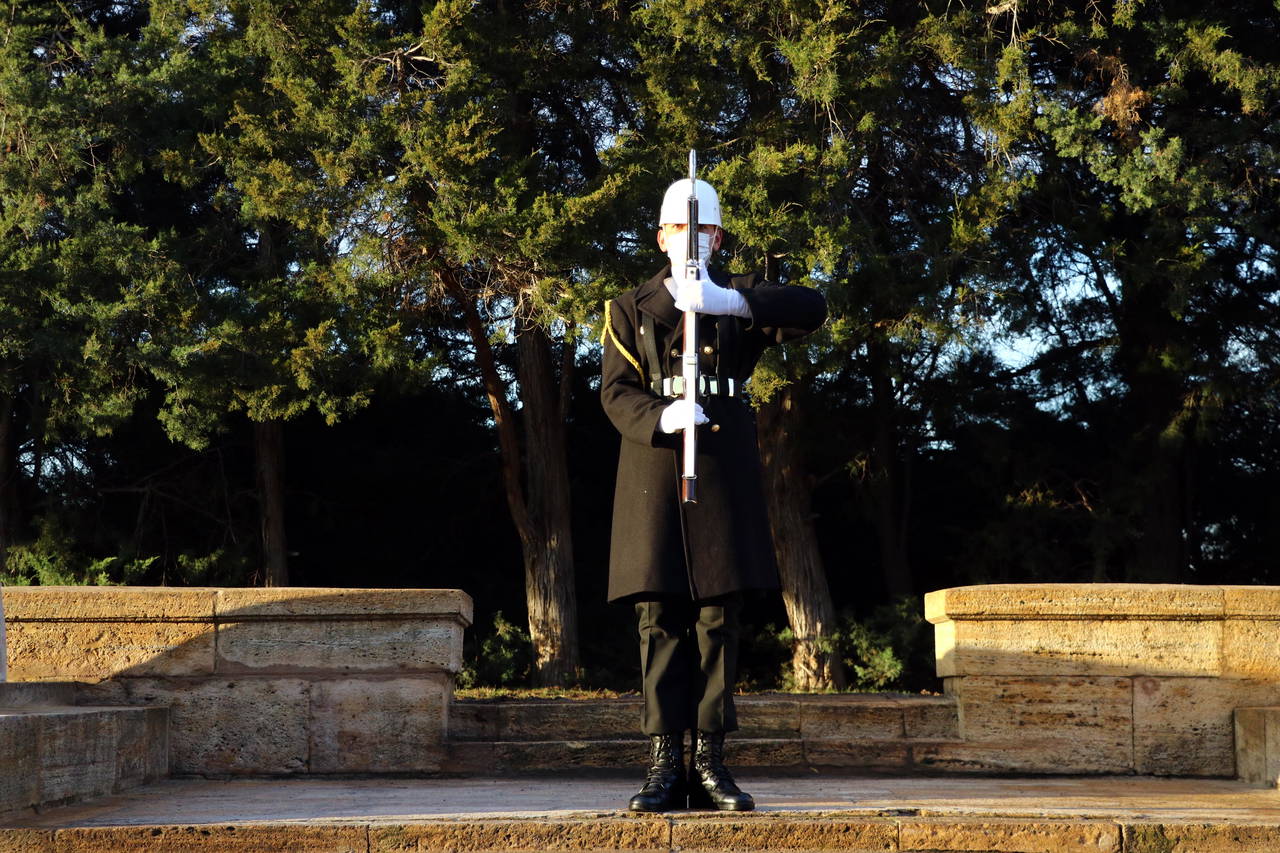 Anıtkabir'in nöbetçi askerleri
