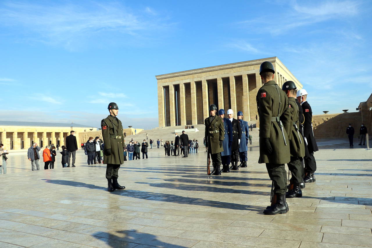 Anıtkabir'in nöbetçi askerleri