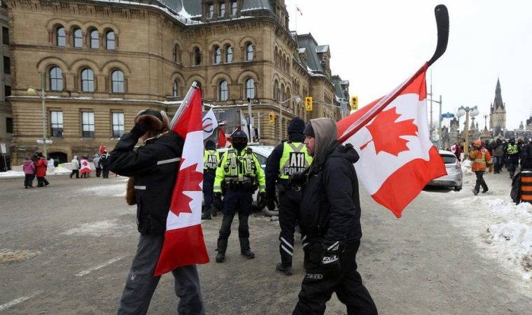 Kanada'nın başkentinde OHAL ilan edildi
